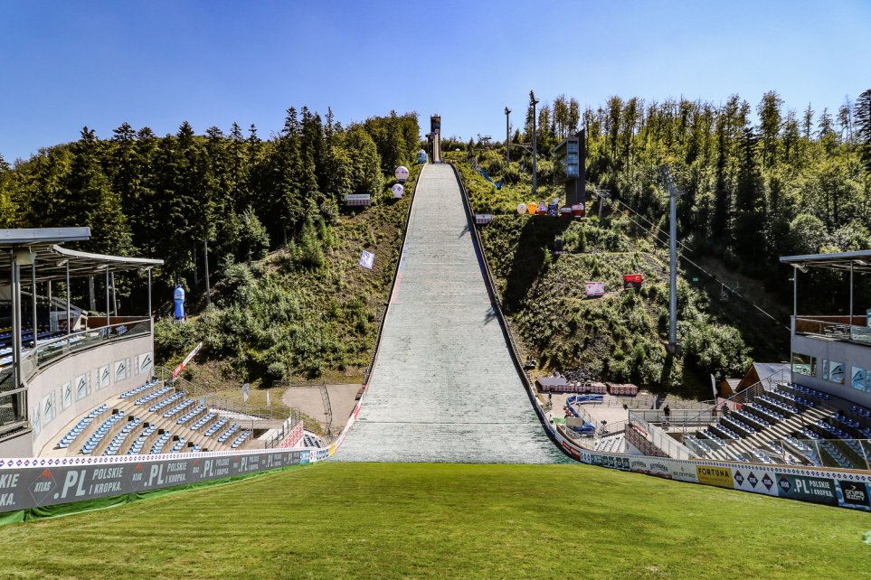 Skocznia w Wiśle Malince/fot. T. Mieczyński